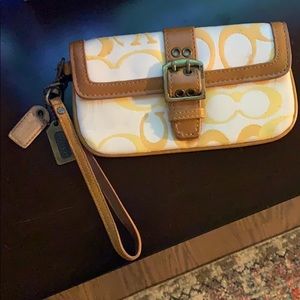 Coach wristlet